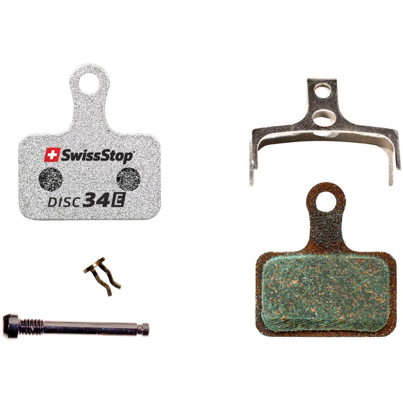 SwissStop E Compound Disc Brake Pad Set Disc 34: Shimano Road "L" Shape