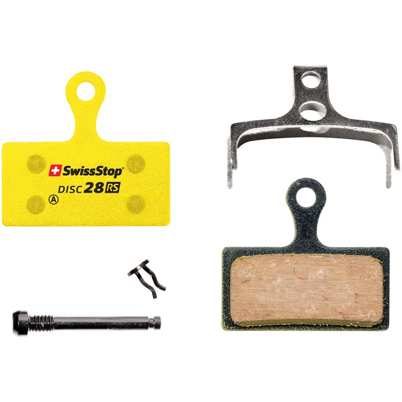 SwissStop RS Organic Compound Disc Brake Pad Set Disc 28: Shimano "G" Shape