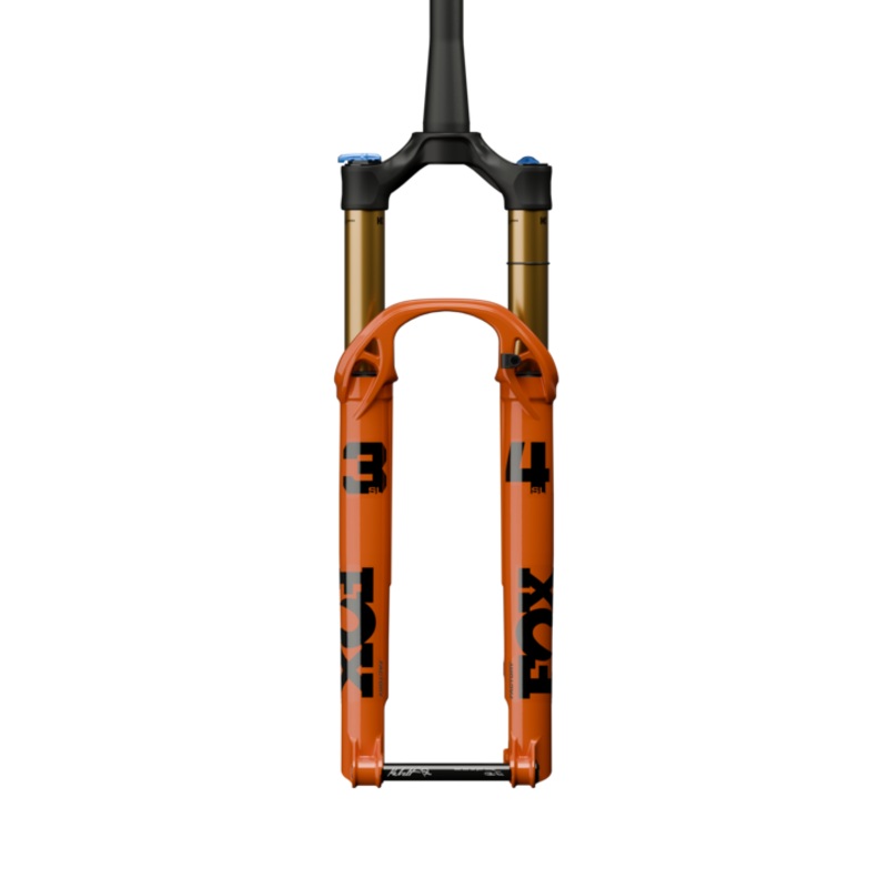2026 FOX 34 FLOAT SL Kashima Factory Suspension Fork - 29in, 120 mm, Kabolt SL 110, 44 mm Offset, Shiny Orange, Grip SL