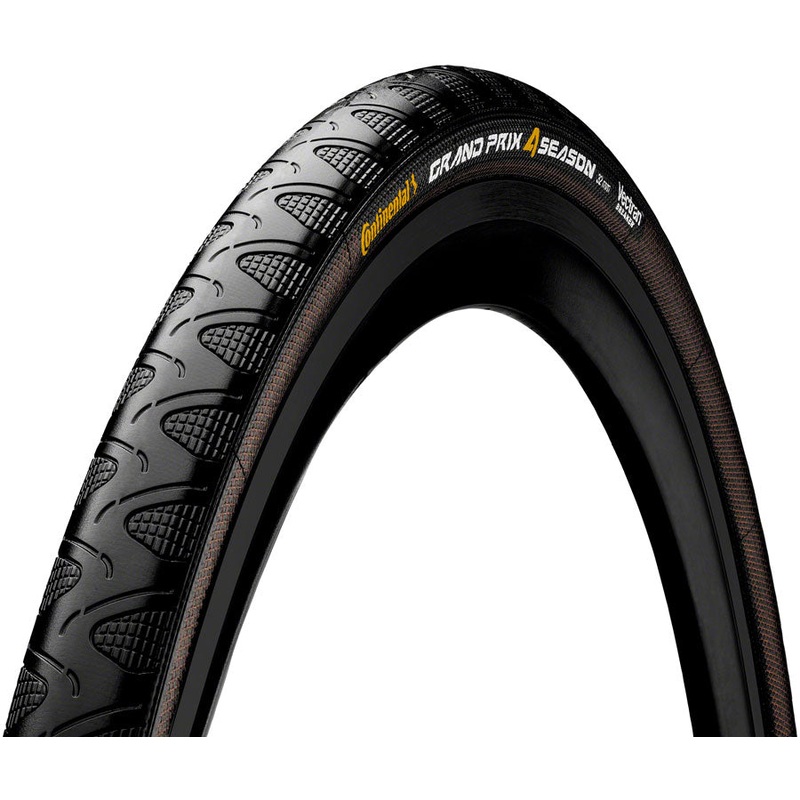 Continental Grand Prix 4-Season Tire - 700 x 32 Clincher Folding BLK Vectran Breaker DuraSkin