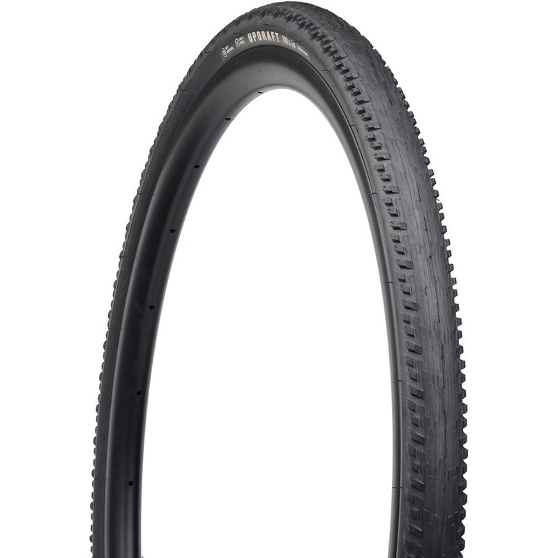 Teravail Updraft Tire - 700 x 40 Tubeless Folding BLK Light Supple Fast Compound