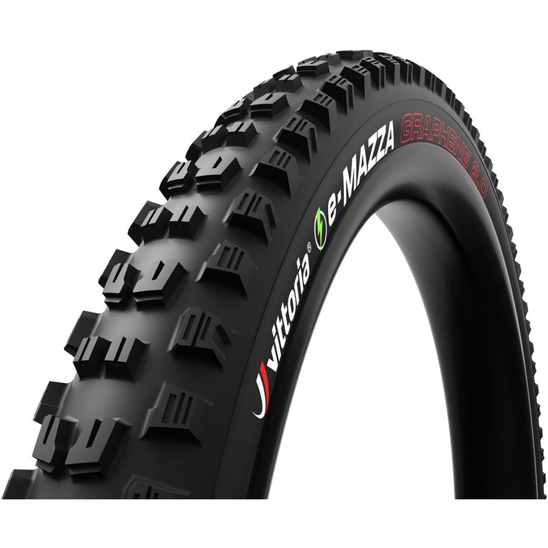 Vittoria e-Mazza Tire - 29 x 2.6, Tubeless 2PLY, Folding, Black, Enduro, G2.0