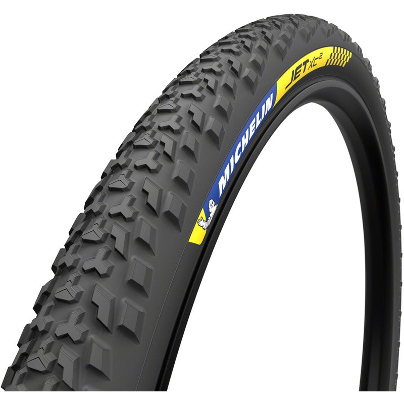 Michelin Jet XC2 Tire - 29 x 2.25, Tubeless, Folding, Black, Racing Line, GUM-X, Cross Shield, E-Bike