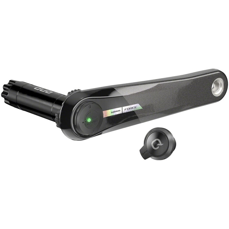 SRAM Force AXS Wide Left Crank Arm and Power Meter Spindle Assembly - 172.5mm, 12-Speed, DUB Spindle Interface, Iridescent Gray, D2