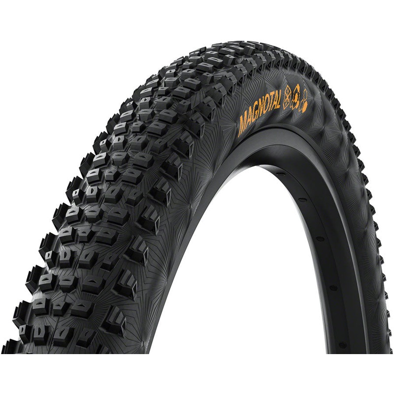 Continental Magnotal Tire - 27.5 x 2.60 Tubeless Folding BLK Soft Trail Casing E25