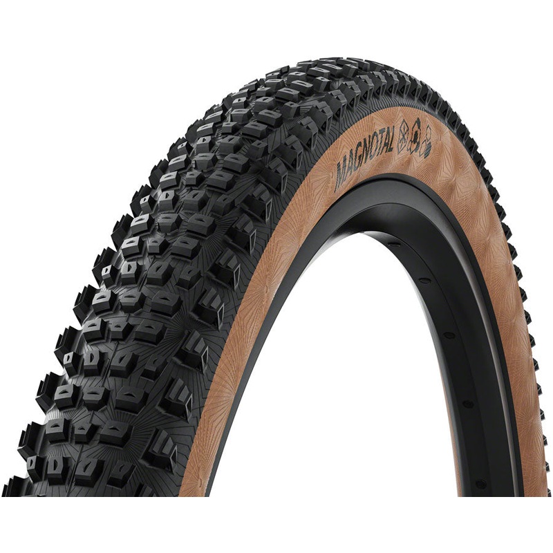 Continental Magnotal Tire - 29 x 2.40 Tubeless Folding BLK/Transparent Soft Trail Casing E25