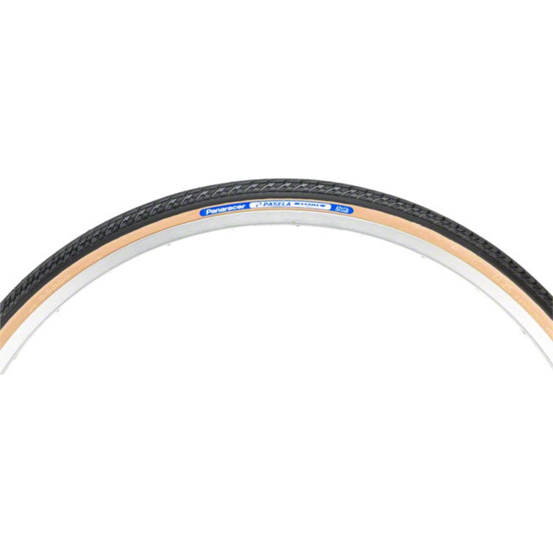 Panaracer Pasela ProTite Tire - 27 x 1-1/8, Clincher, Wire, Black/Tan, 60tpi
