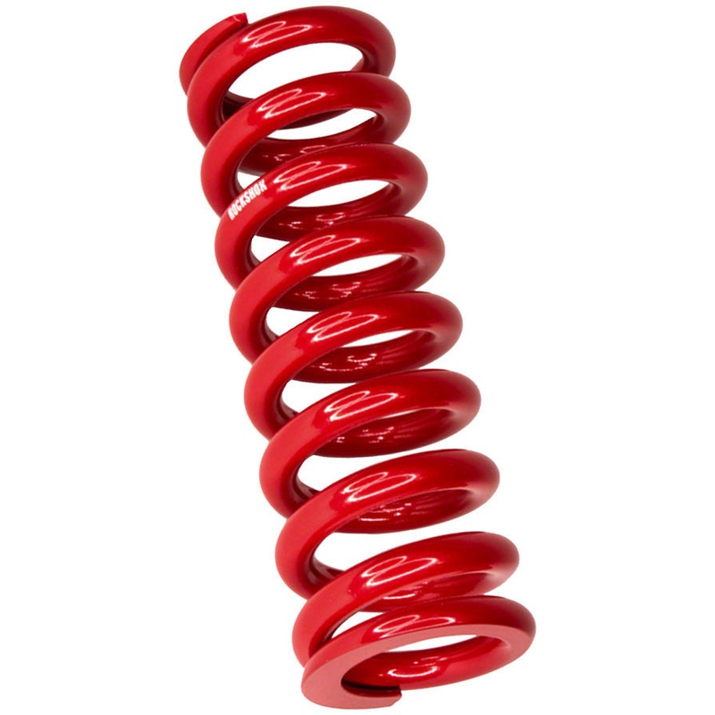 RockShox Metric Coil Spring - 174mm Length 67.5 - 75mm Travel 500 lb Electric Red - Open Box, New