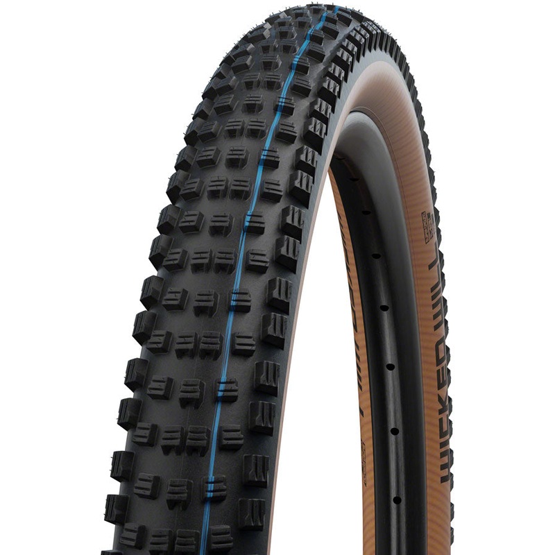 Schwalbe Wicked Will Tire - 29 x 2.25 Tubeless Folding BLK/Transparent Evolution Line Super Race Addix SpeedGrip