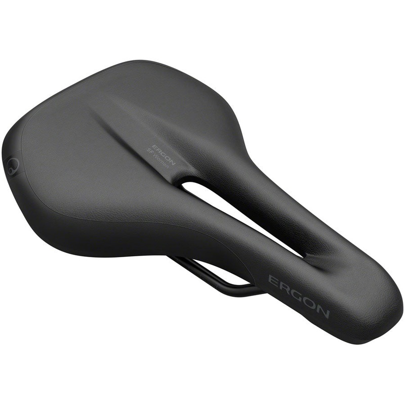 Ergon SF Saddle - Steel Black Womens Small/Medium