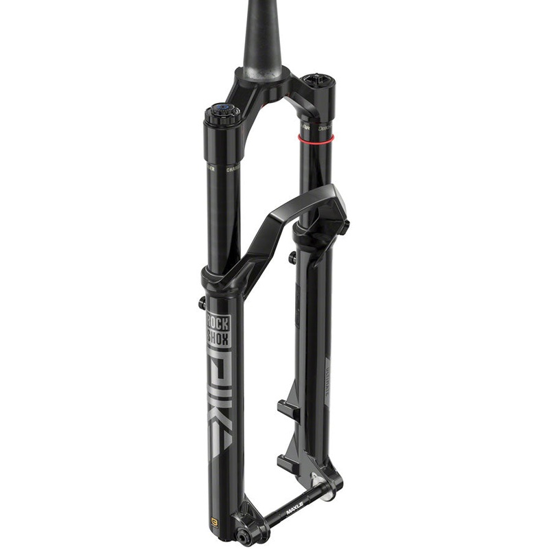 RockShox Pike Ultimate Charger 3.1 RC2 Suspension Fork - 29", 130 mm, 15 x 110 mm, 44 mm Offset, Gloss Black, C2