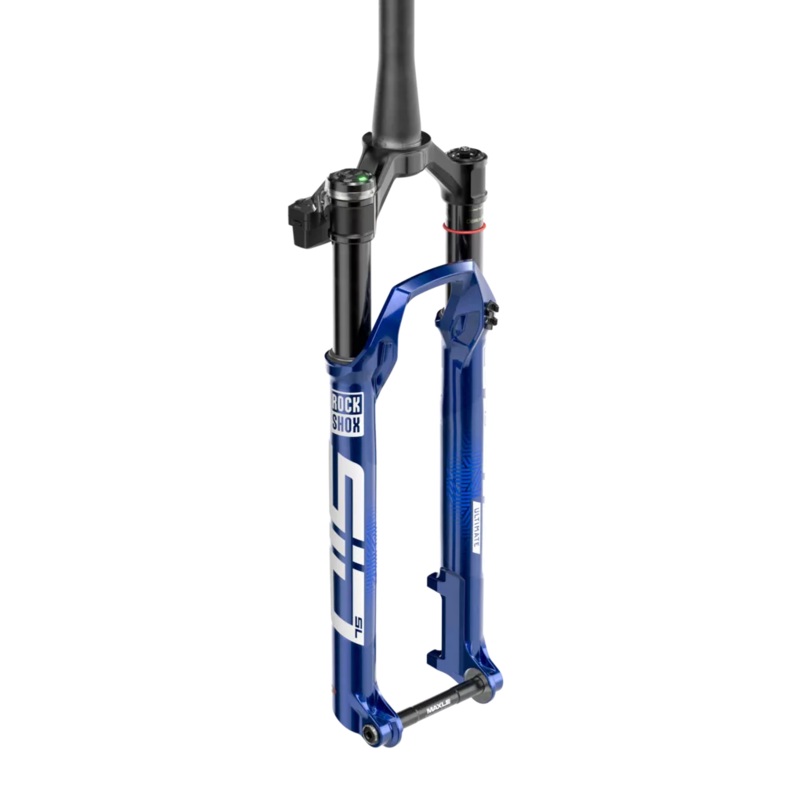 RockShox SID SL Ultimate Flight Attendant Race Day Suspension Fork - 29", 110 mm, 15 x 110 mm, 44 mm Offset, Blue Crush, D1