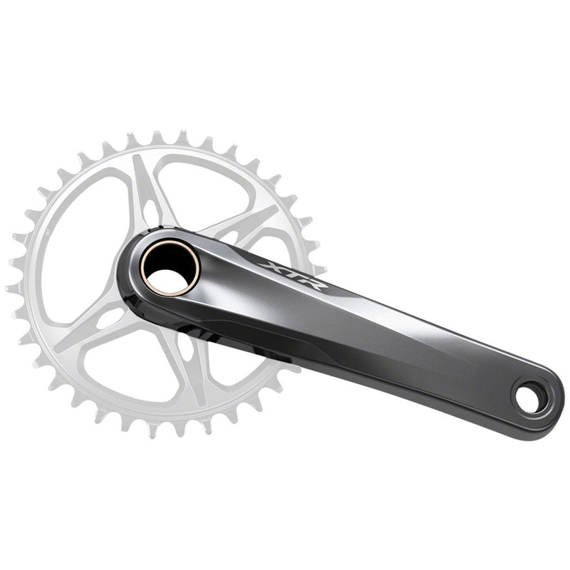 Shimano XTR FC-M9120 Crankset - 170mm, 12-Speed, 1x, Direct Mount, Hollowtech II Spindle Interface, Gray
