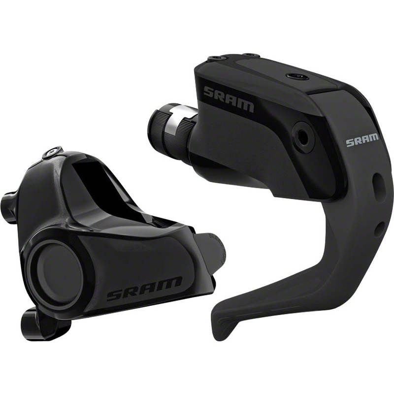 SRAM S900 Aero Disc Brake and Lever - Front, Hydraulic, Flat Mount, Black, A1