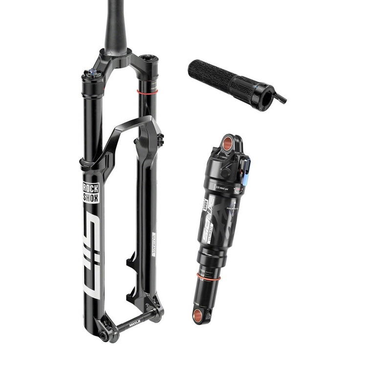 RockShox Epic 8 Suspension Upgrade Kit - SID Ultimate Race Day 2 Remote Fork & SIDLuxe Ultimate 3P Remote Shock - Open Box, New