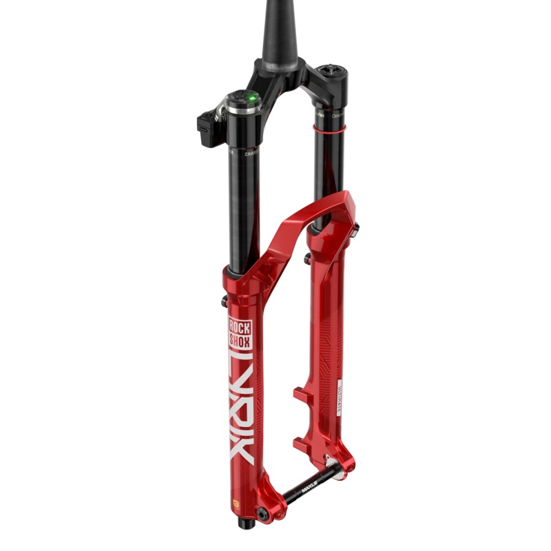 RockShox Lyrik Ultimate Flight Attendant Suspension Fork - 29", 160 mm, 15 x 110 mm, 44 mm Offset, Electric Red, A3