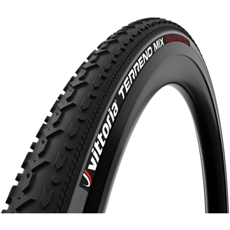 Vittoria Terreno Mix Tire - 700 x 33, Tubeless, Folding, Black/Anthracite, G2.0