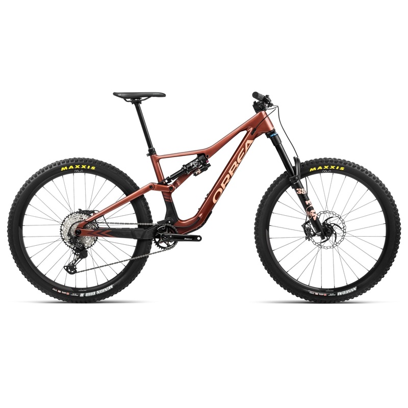 2024 Orbea RALLON M10 Enduro Mountain Bike - Medium, Mars Red (Gloss) - Black (Matte)
