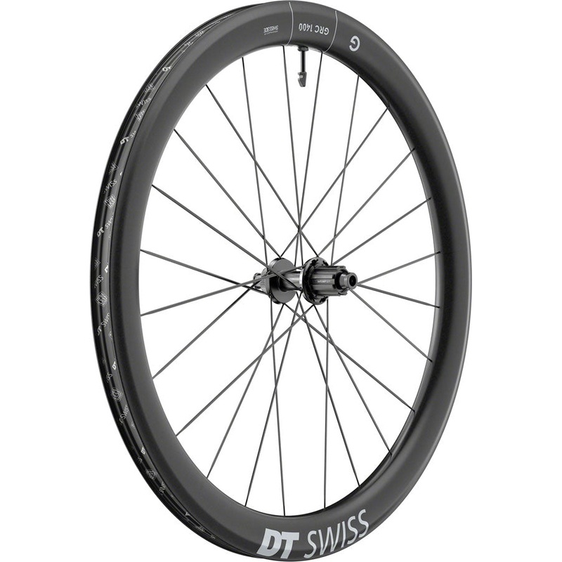DT Swiss GRC 1400 DICUT 50 Rear Wheel - 700c 12 x 142mm Center-Lock N3W Ratchet EXP 36 BLK