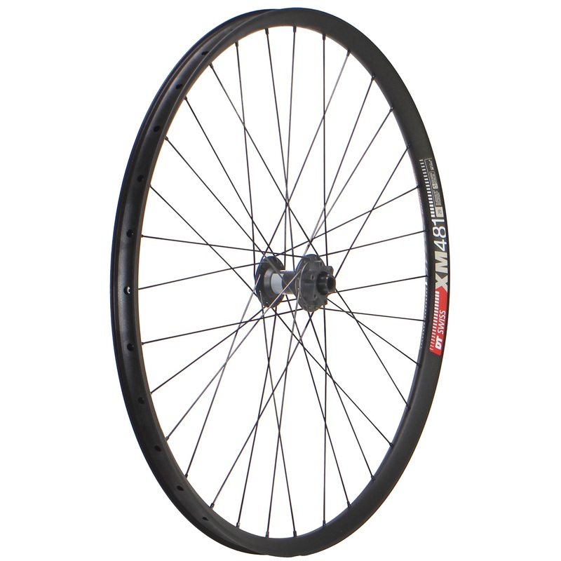 WheelFactory - Prebuilt by Hand DT XM481 29" DT 370 LN Front Wheel, 15x110 Boost