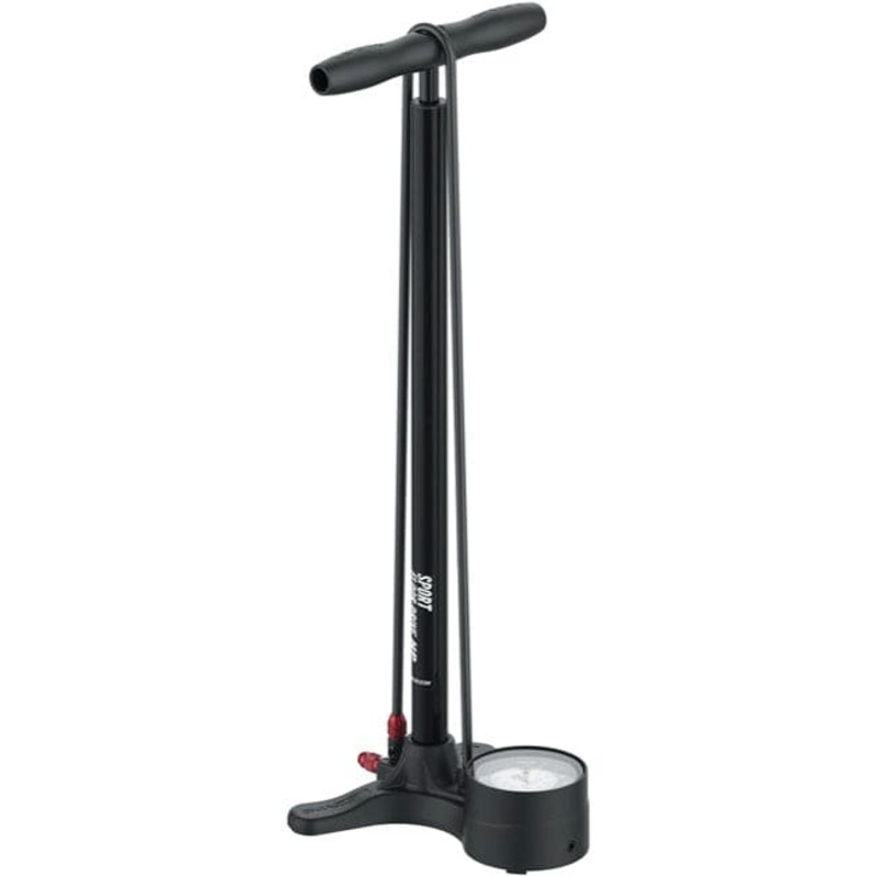Lezyne Sport Floor Drive Floor Pump, ABS-1 Pro Chuck, 220psi, Grey