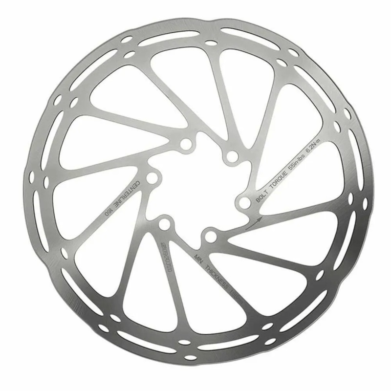 SRAM CenterLine Rounded Rotor 6 Bolt