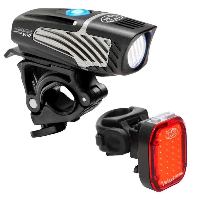 NiteRider Lumina Micro 900 Front and VMax+ 150 Rear Light Set