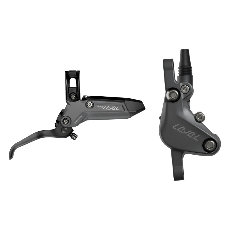 Level Bronze Stealth Disc Brake Lever - Front Post Mount 2-Piston Aluminum Lever SS Hardware Dark Polar C1