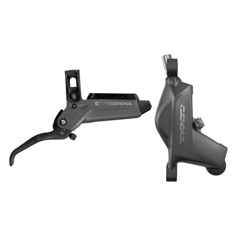 Code Bronze Stealth Disc Brake Lever - Rear Post Mount 4-Piston Aluminum Lever SS Hardware Dark Polar C1