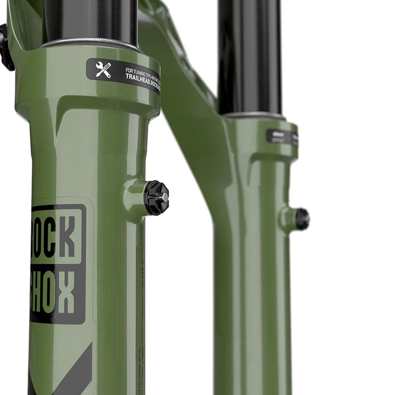Lyrik Ultimate RC2 D1 Suspension Fork 27.5 DebonAir+ 140mm 1-1/8-1.5 15x110mm TA Rake: 37mm Green