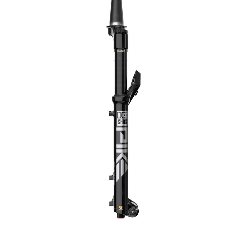 Pike Ultimate Charger 3.1 RC2 Suspension Fork - 27.5" 140 mm 15 x 110 mm 44 mm Offset Gloss BLK C2