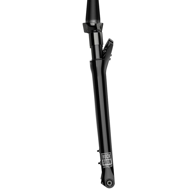 Rudy Ultimate Suspension Fork 700C Solo Air 30mm 1-1/8-1.5 12x100mm TA Rake: 45mm Black
