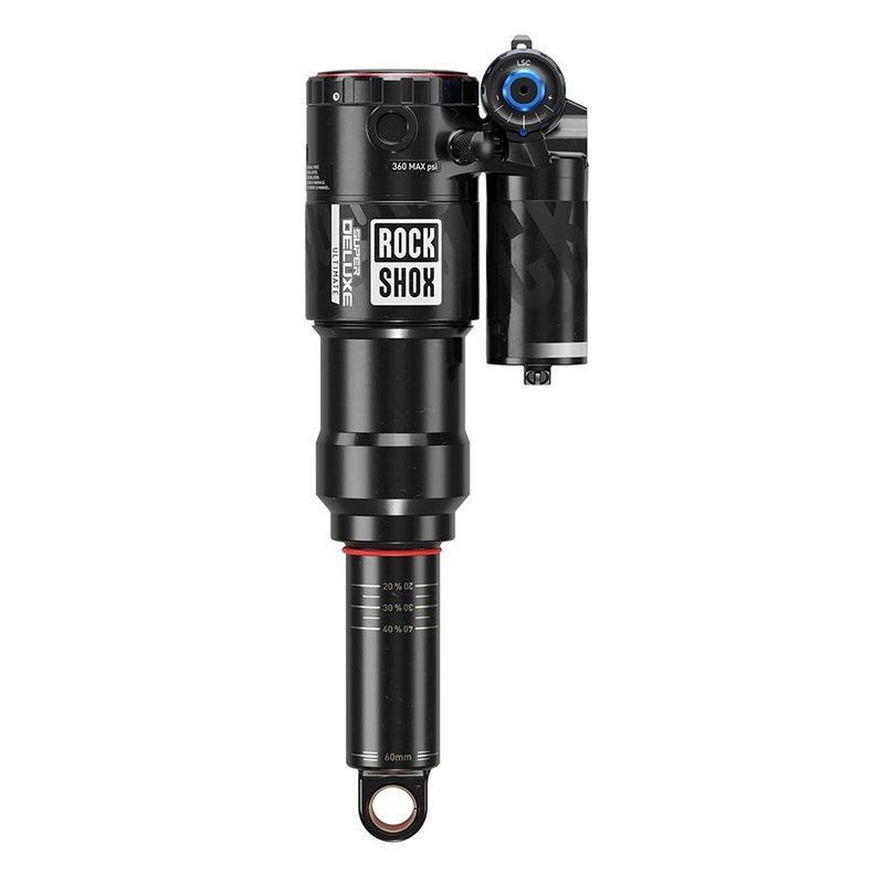 Super Deluxe Ultimate RC2T Rear Shock - 165 x 45 mm Linear Air 0 Neg/2 Pos Token Reb 55 / Comp 30 L/O4 Standard Trunnion C2