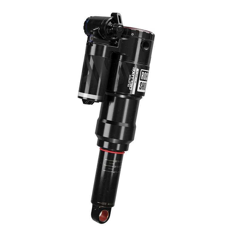 Super Deluxe Ultimate RC2T Rear Shock - 205 x 65 mm Linear Air 0 Neg/2 Pos Token Reb 55 / Comp 30 L/O4 Standard Trunnion C2