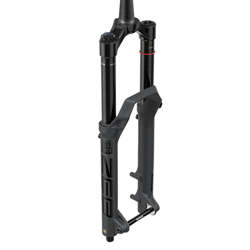 ZEB Ultimate A3 Suspension Fork 27.5 DebonAir+ W/ButterCups 180mm 1-1/8-1.5 15x110mm TA Rake: 44mm Grey