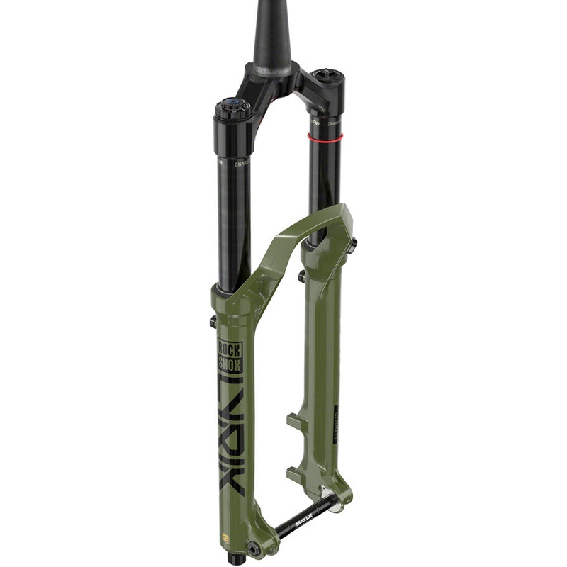 Lyrik Ultimate Charger 3.1 RC2 Suspension Fork - 27.5" 150 mm 15 x 110 mm 44 mm Offset Green D2