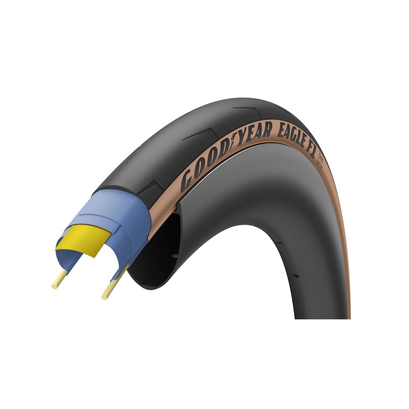 Eagle F1 Tube Type Tire 700 x 25c Tan