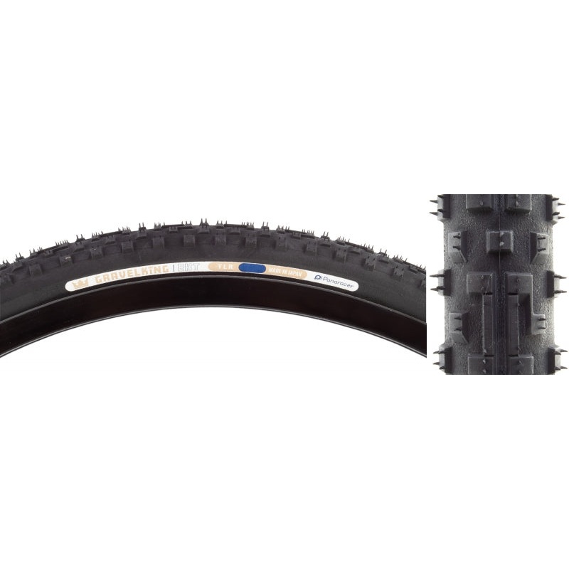 GravelKing EXT Tire - 700 x 38 Tubeless Folding Black