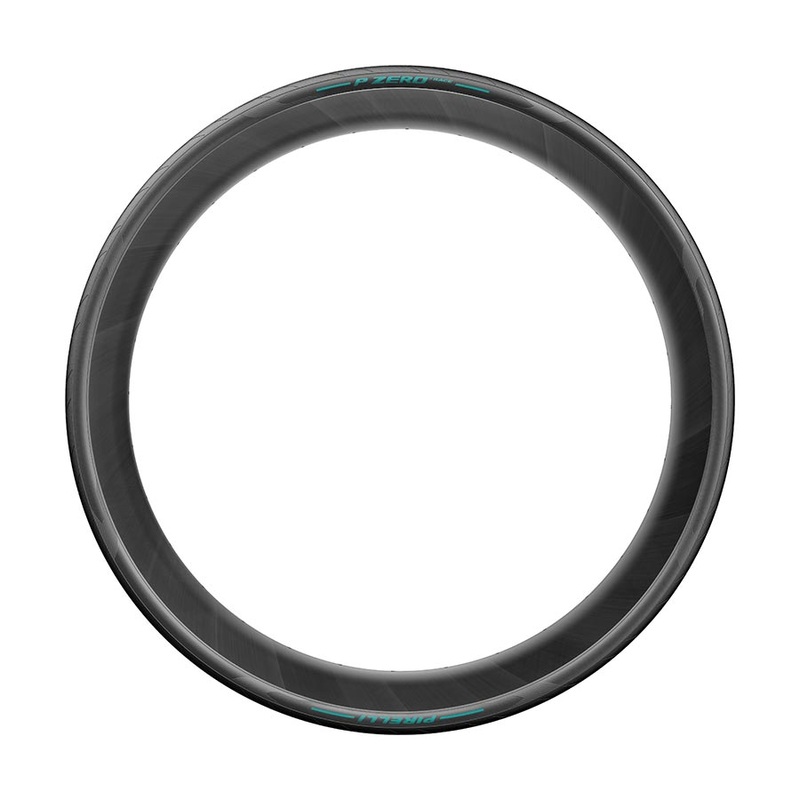 PZero Race Road Tire 700x26C Folding Clincher SmartEVO TechBELT 127TPI Turquoise Label
