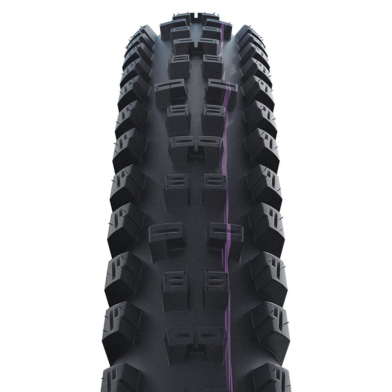 Tacky Chan Mountain Tire 29"x2.40 Folding Clincher Addix Ultra Soft Super Downhill TL Easy 2x67TPI Black