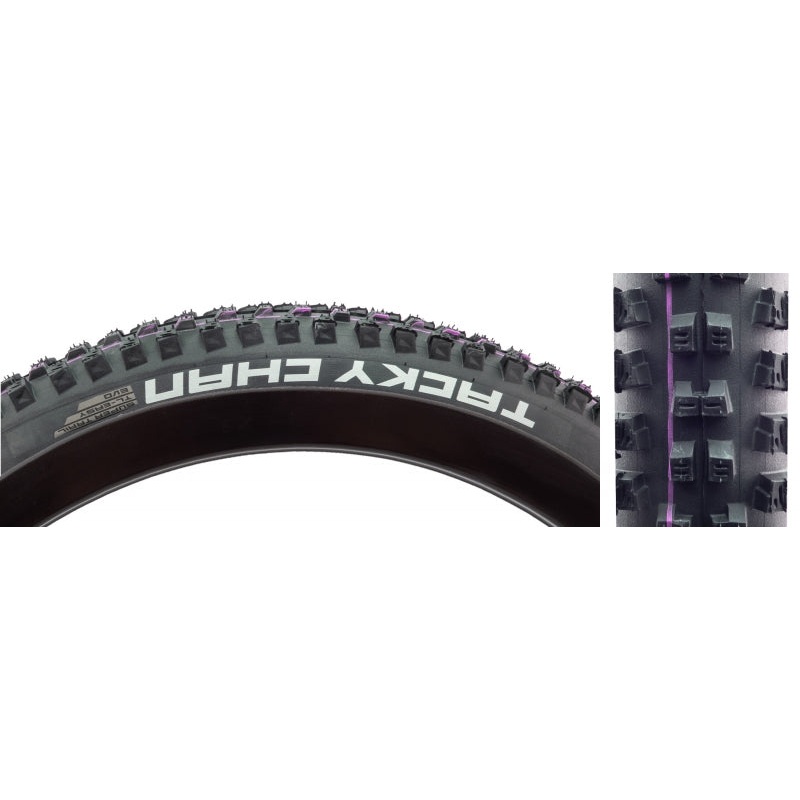 Tacky Chan Mountain Tire 29"x2.40 Folding Clincher Addix Ultra Soft Super Trail TL Easy 67TPI Black