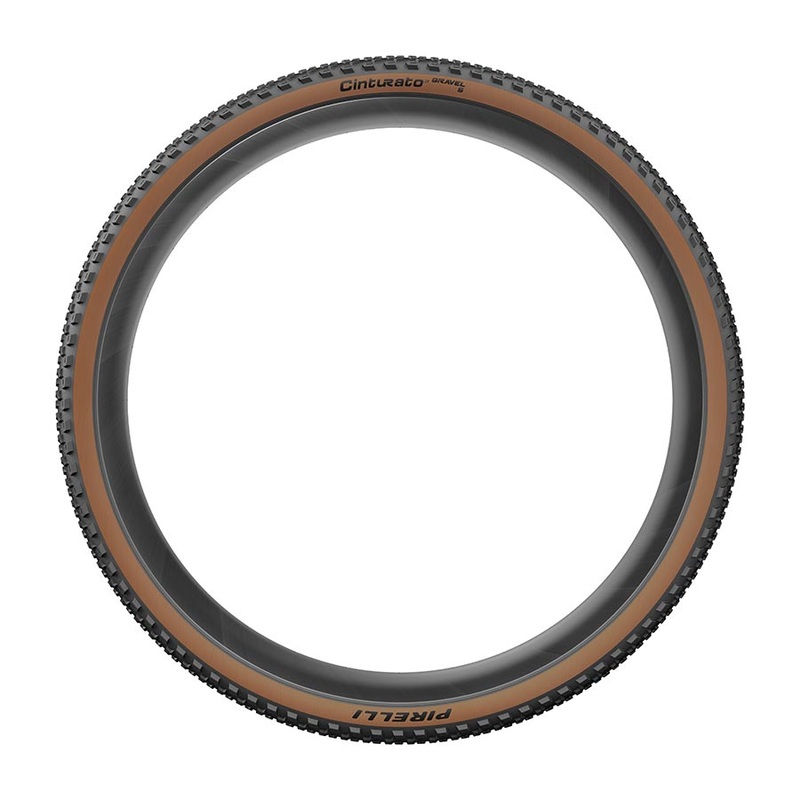 Cinturato Gravel S Tire - 700 x 45 Tubeless Folding Black/Tan