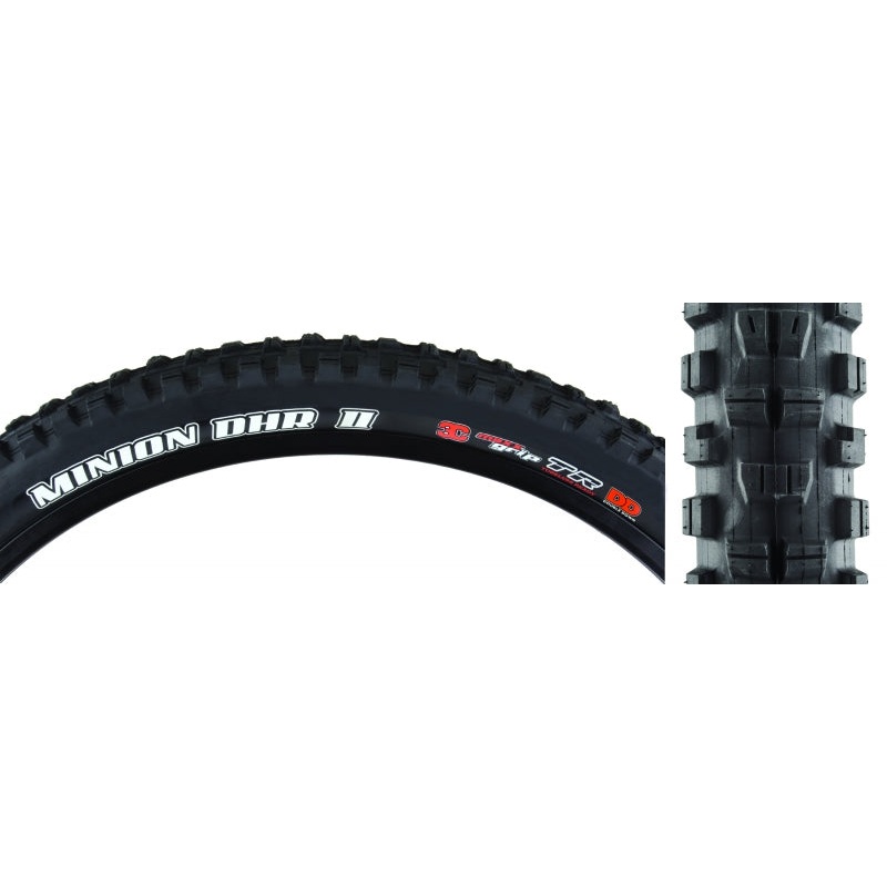 Minion DHR II Tire - 27.5 x 2.5 Tubeless Folding Black 3C MaxxGrip DD