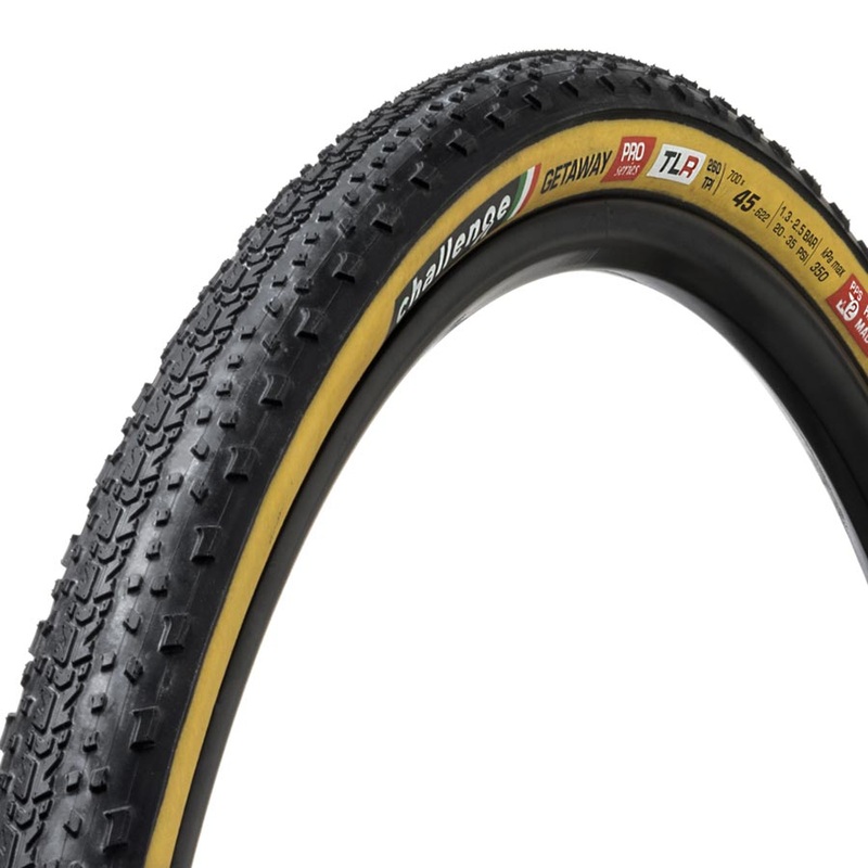 Tire Getaway Pro TLR Tire 700 x 45 Black/Tan