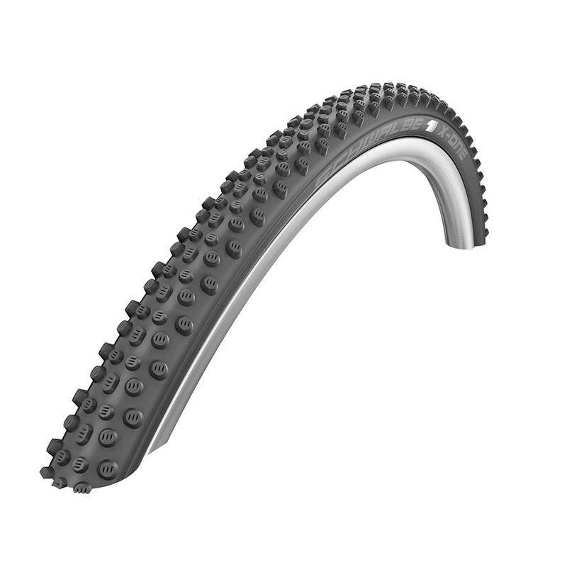 X-One Allround Hybrid Tire 700x33C Folding Tubeless Ready OneStar MicroSkin 127TPI Black