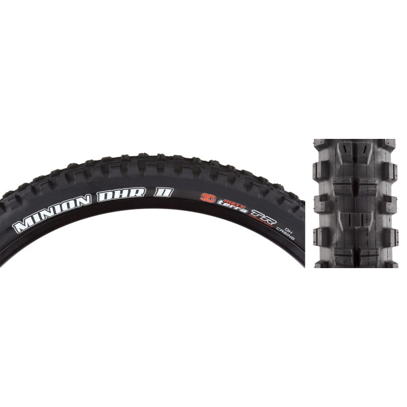 Minion DHR II Tire - 29 x 2.5 Tubeless Folding Black 3C MaxxTerra DH