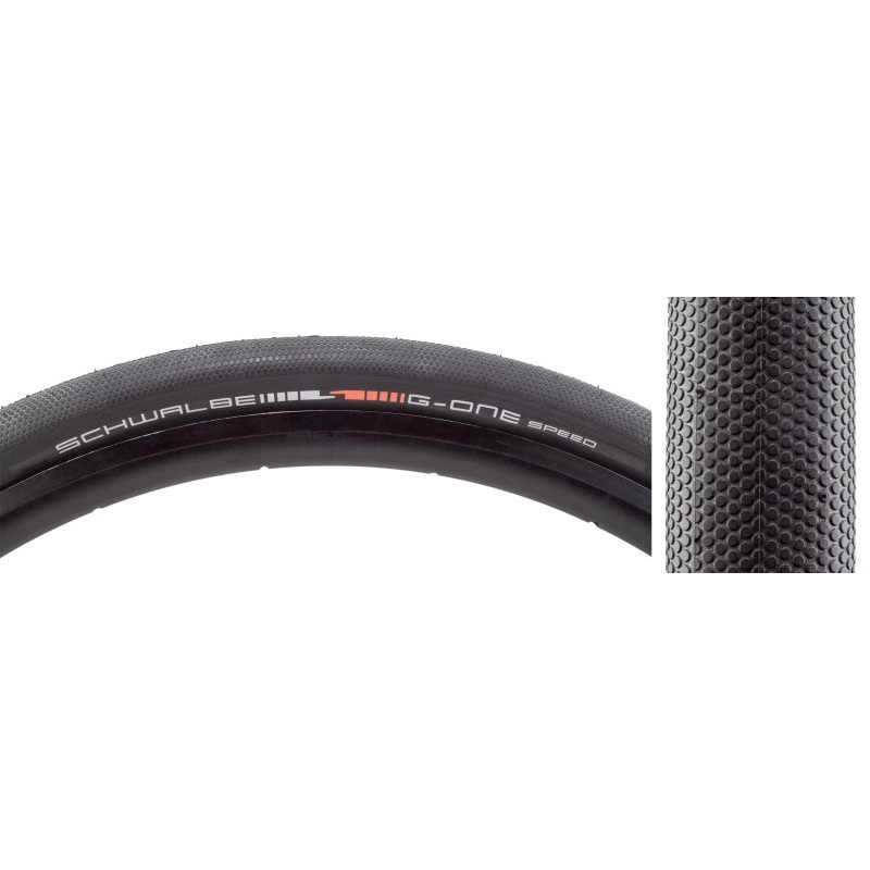 G-One Speed Tire - 700 x 40 / 28 x 1.50 Tubeless Folding BLK Evolution Line Addix SpeedGrip Super Ground E-25