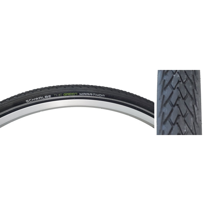 Green Marathon Tire, GreenGuard TwinSkin Addix - 700 x 32c