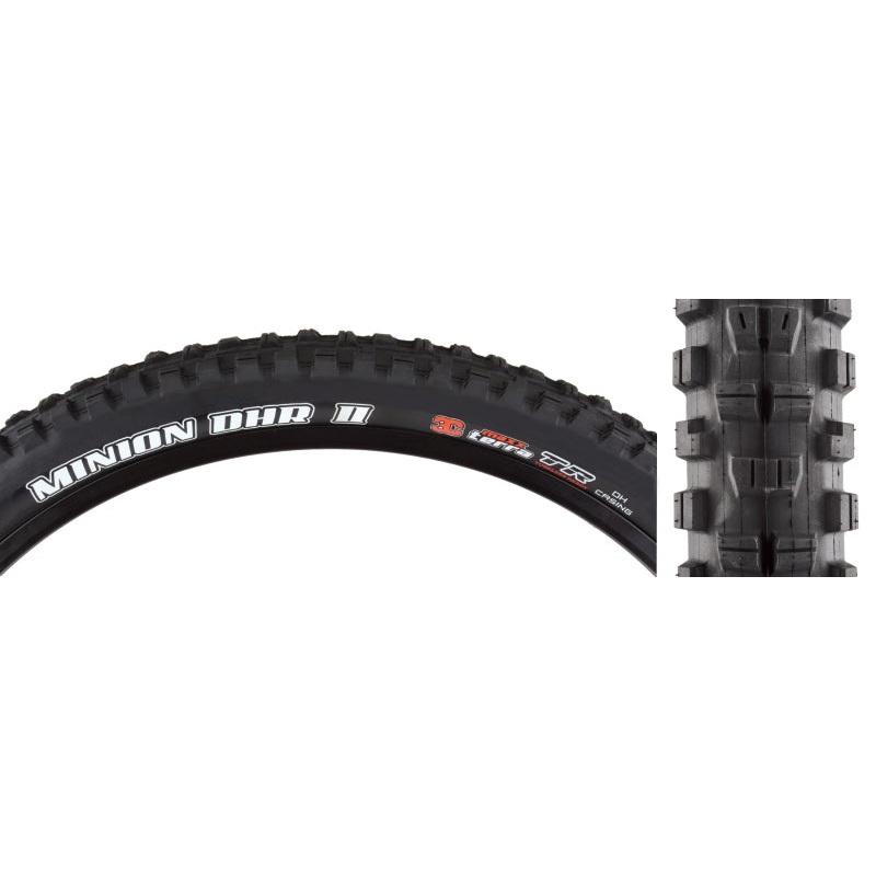 Minion DHR II Tire - 27.5 x 2.5 Tubeless Folding BLK 3C MaxxTerra DH