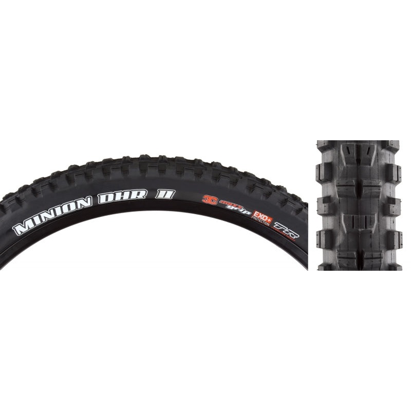Minion DHR II Tire - 27.5 x 2.5 Tubeless Folding BLK 3C MaxxTerra EXO+